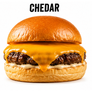 Hamburgue com Queijo Chedar