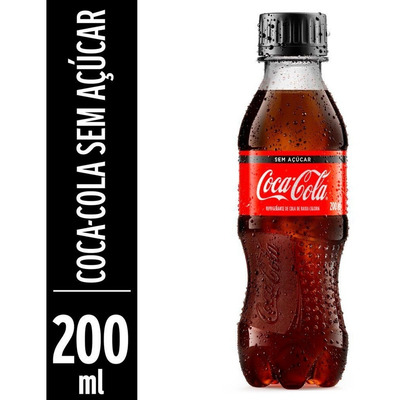 Coca-Cola sem açucar 200 ml